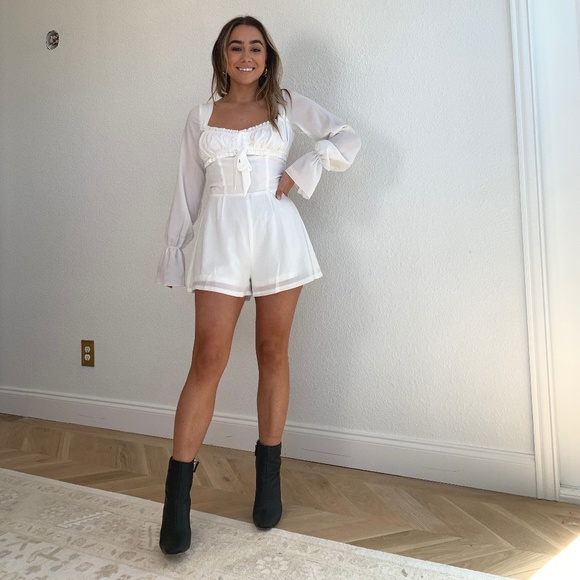 Dresses & Skirts - Tigermist White Romper